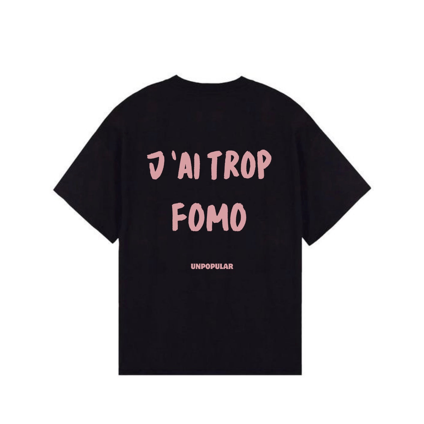 "FOMO" Black T-Shirt