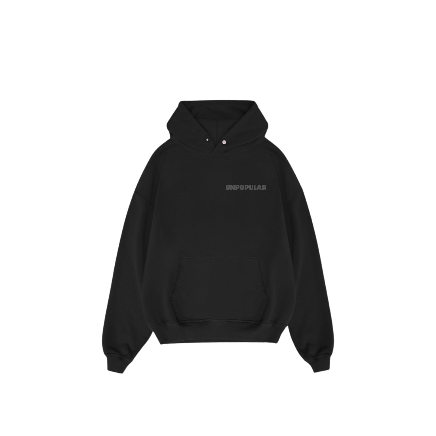 “UNPOPULAR” Black Hoodie