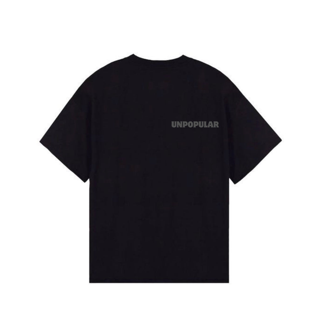 “UNPOPULAR” Black T-Shirt
