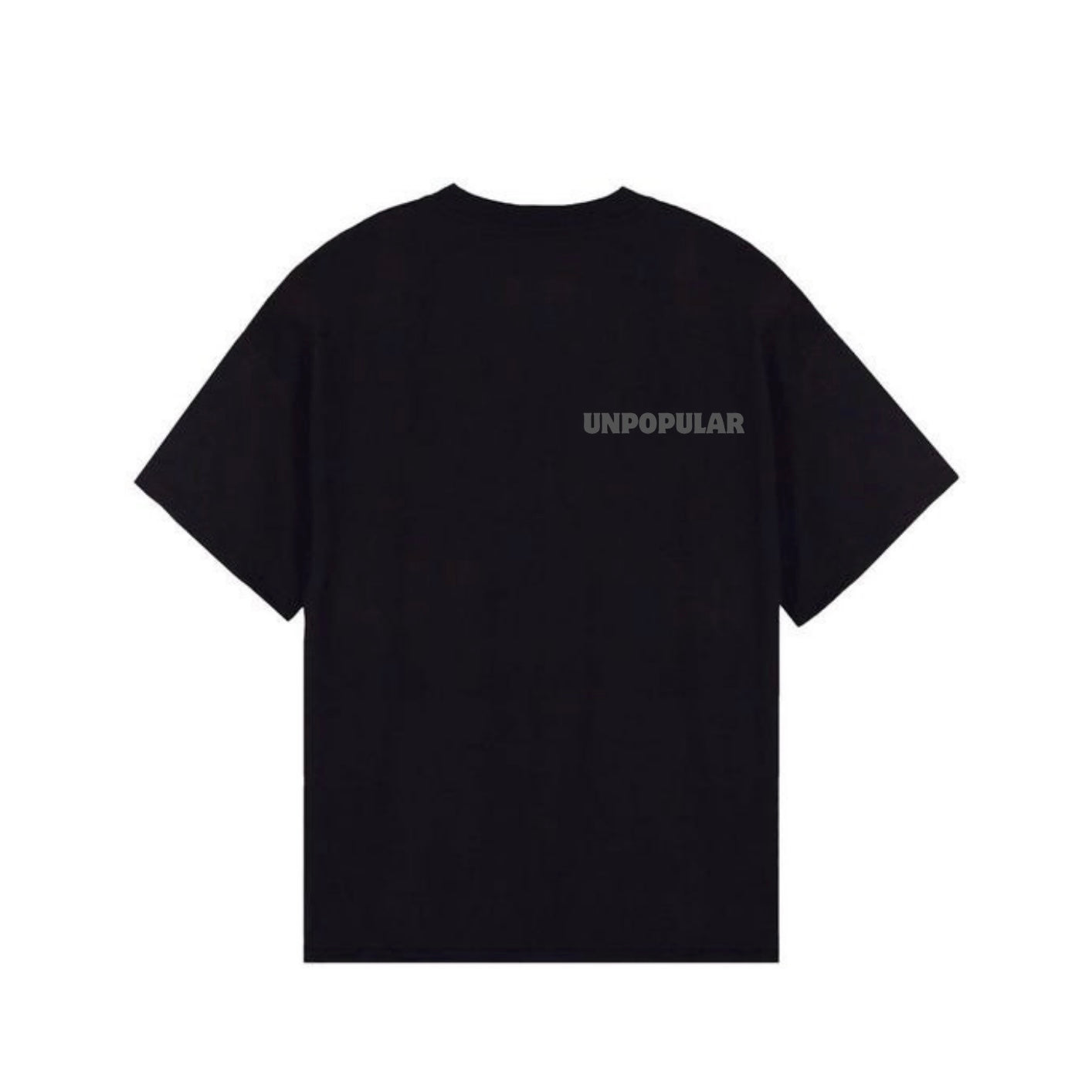“UNPOPULAR” Black T-Shirt