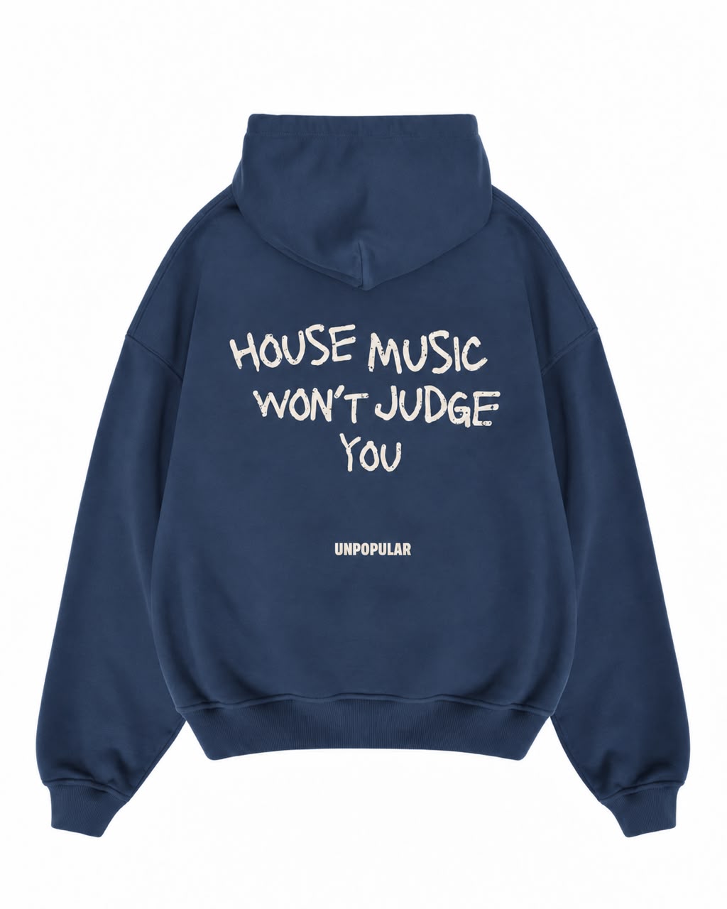 House Music Hoodie - Navy